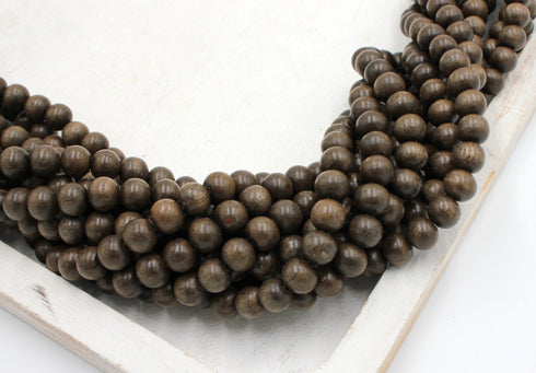 Graywood Beads, 8mm, Round